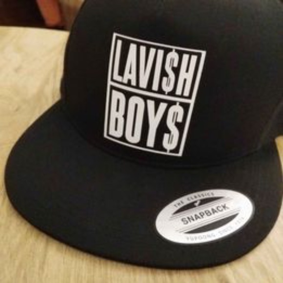 LAVI$H BOY$ Black Mesh Trucker Hat Snapback - Picture 4 of 4